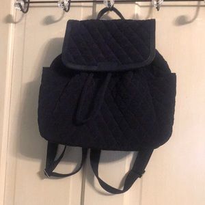 Vera Bradley navy blue backpack